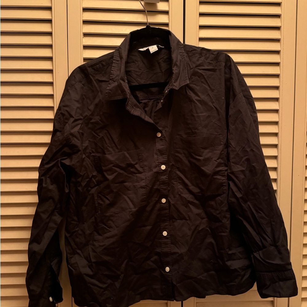 Black Button Up